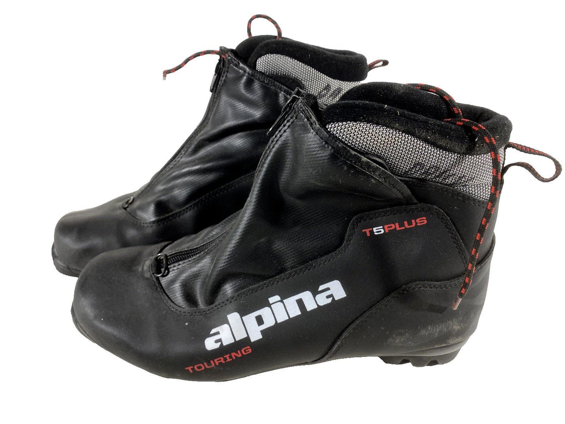 Alpina T5Plus Nordic Cross Country Ski Boots Size EU44 US10.5 for NNN 429