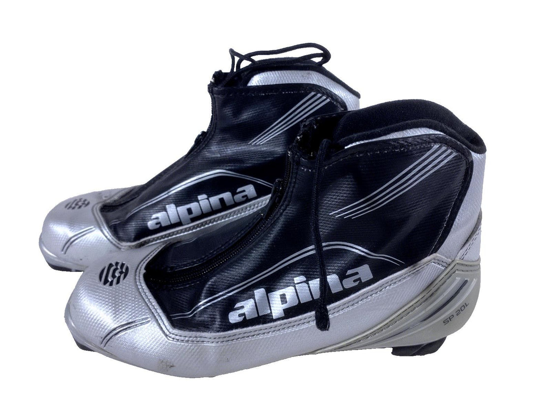 Alpina SP20L Cross Country Ski Boots Classic Size EU40 US7.5 NNN Rottefella 450