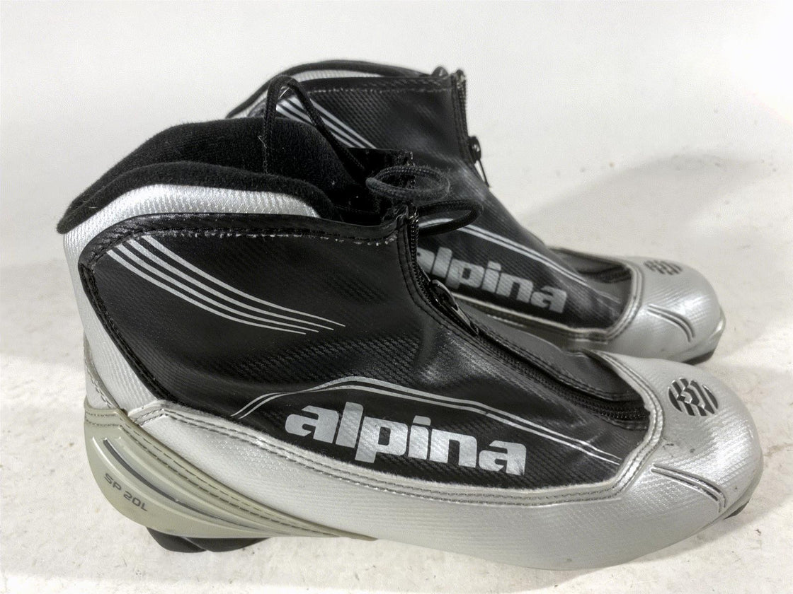 Alpina SP20L Cross Country Ski Boots Classic Size EU40 US7.5 NNN Rottefella 450