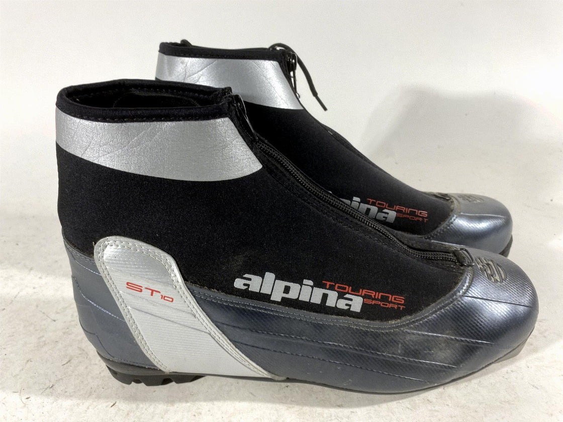 Alpina ST10 Nordic Cross Country Classic Ski Boots Size EU45 US11.5 for NNN 439