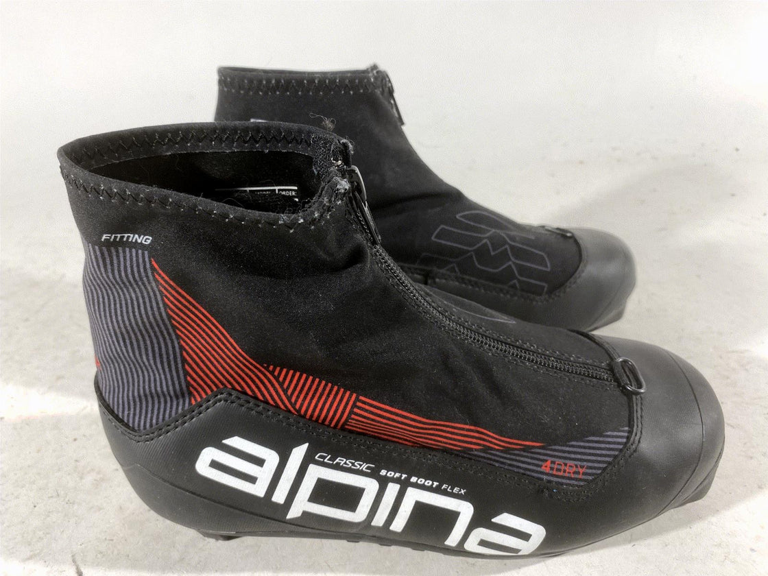 Alpina Classic Nordic Cross Country Ski Boots Size EU36 US4.5 NNN 352