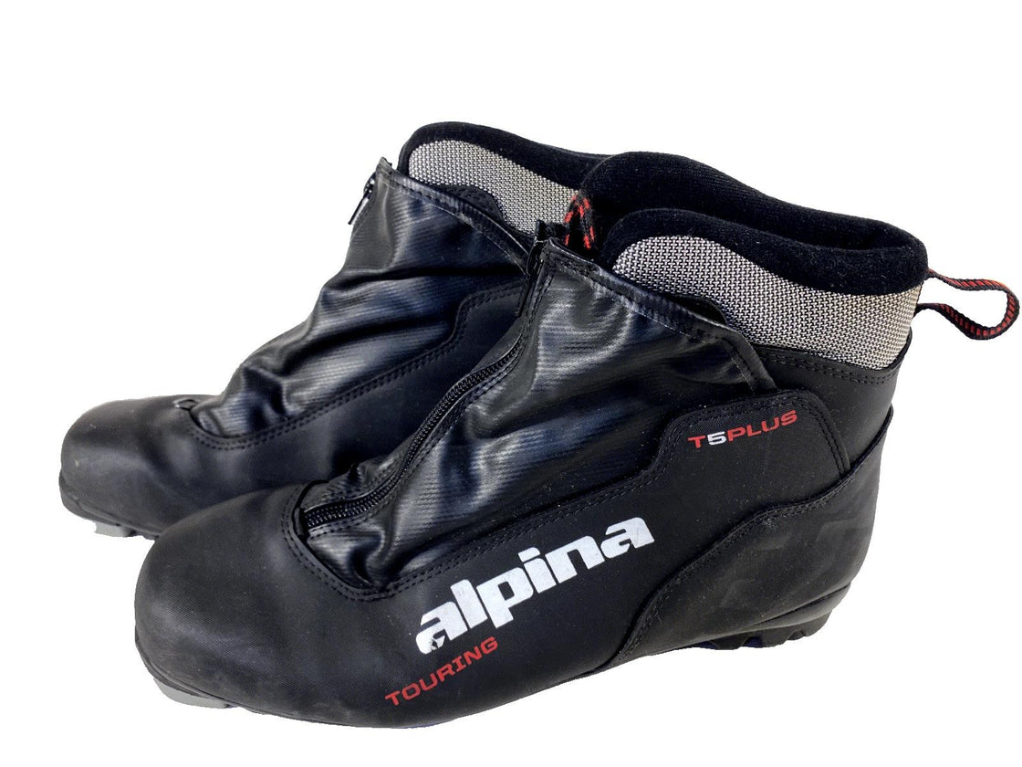 Alpina T5Plus Nordic Cross Country Ski Boots Size EU44 US10.5 for NNN 494