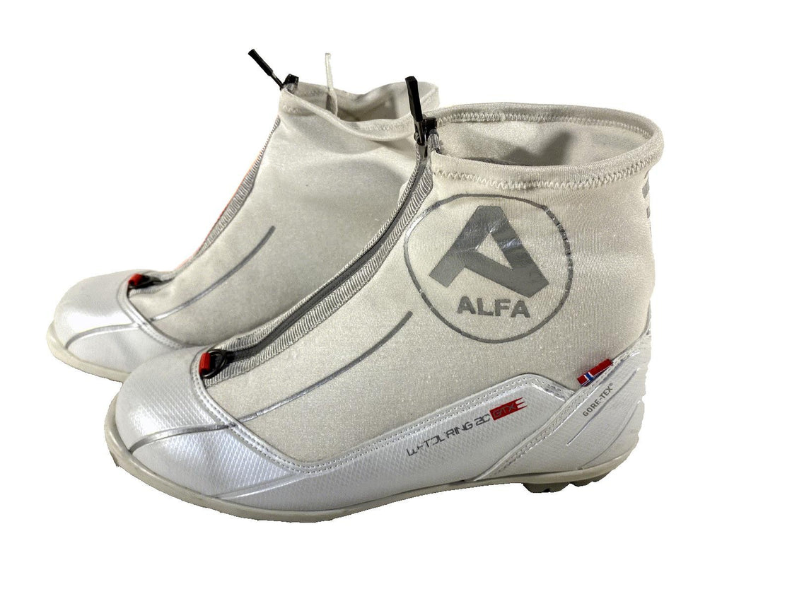 Alfa Gore-tex Nordic Cross Country Ski Boots Ladies Size EU40 US9 UK6.5 NNN 505