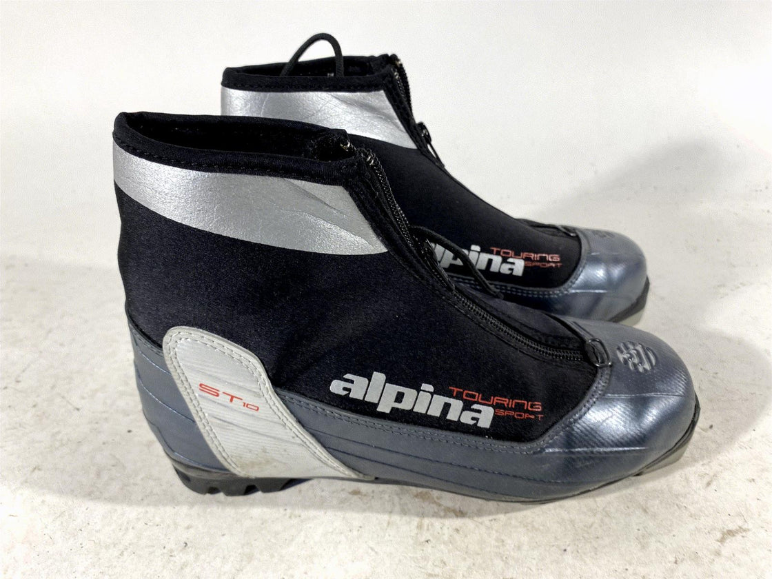 Alpina ST10 Nordic Cross Country Ski Boots Size EU38 US6 for NNN 526