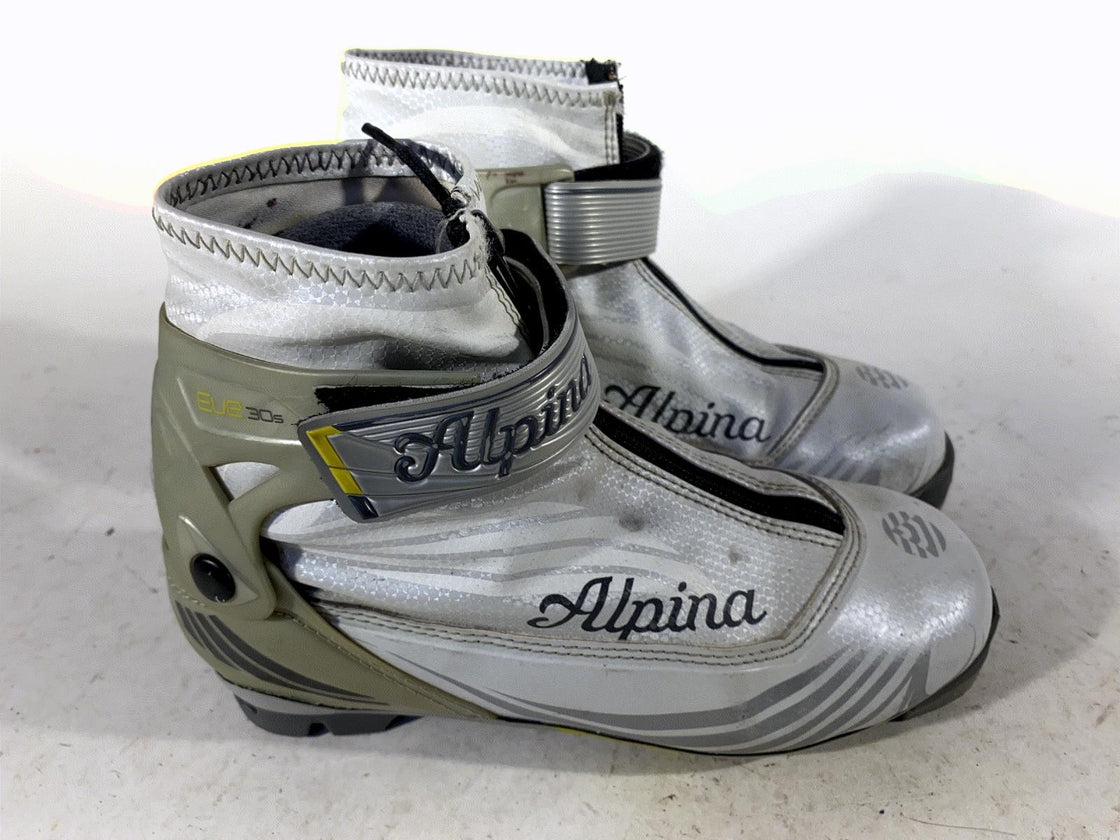 Alpina EVE 30 Nordic Cross Country Ski Boots Size EU37 US5.5 NNN bindings 507