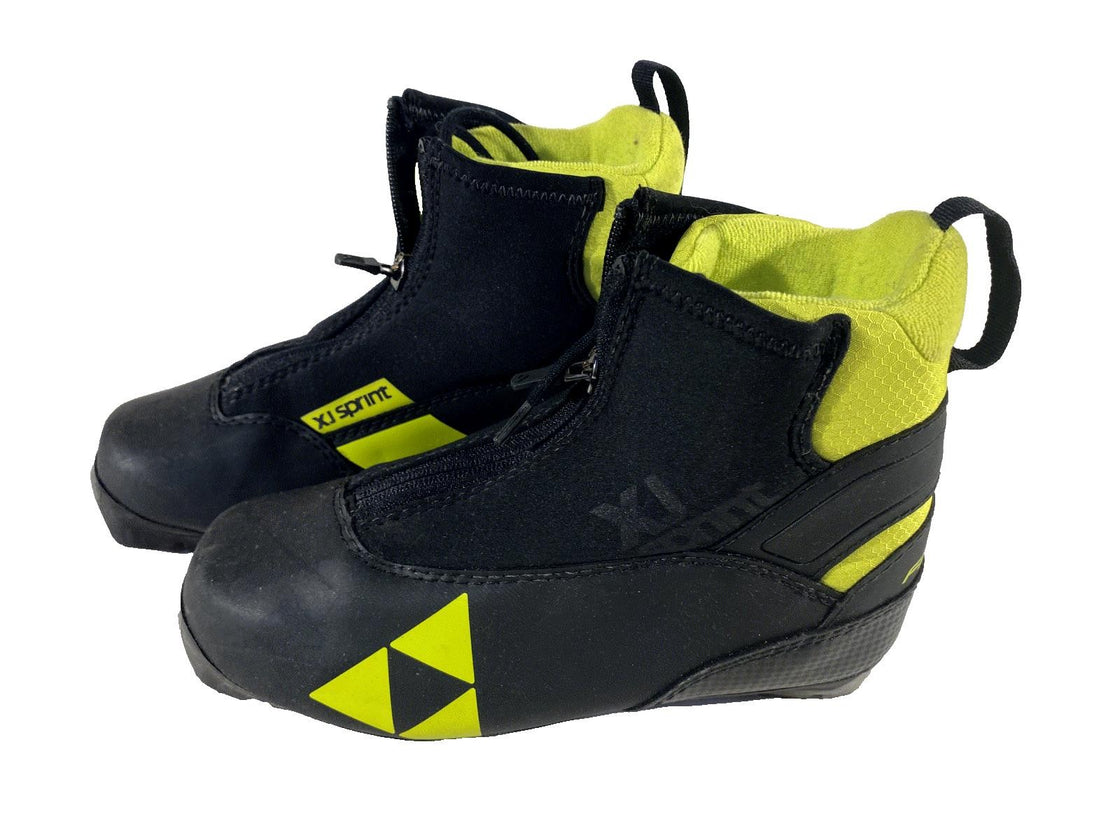 Fischer XJ Sprint Nordic Cross Country Ski Boots Size EU38 US6 NNN 503