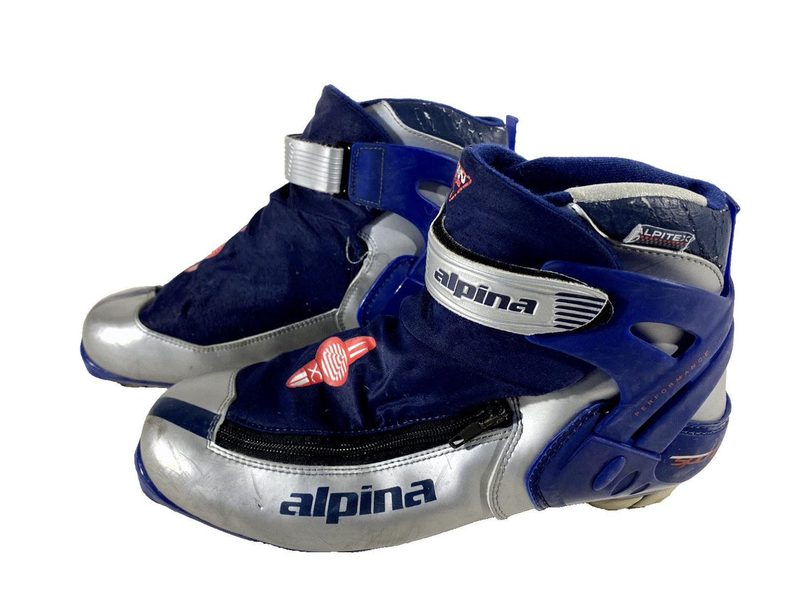 Alpina 438 Nordic Cross Country Classic Ski Boots Size EU45 US11.5 for NNN 522