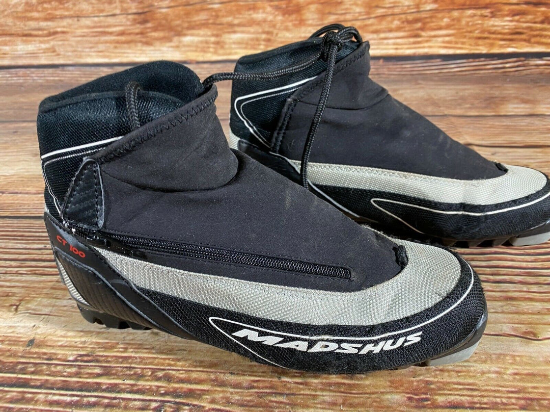 Madshus CT100 Nordic Cross Country Ski Boots Size EU39 US6 NNN Rottefella 2683