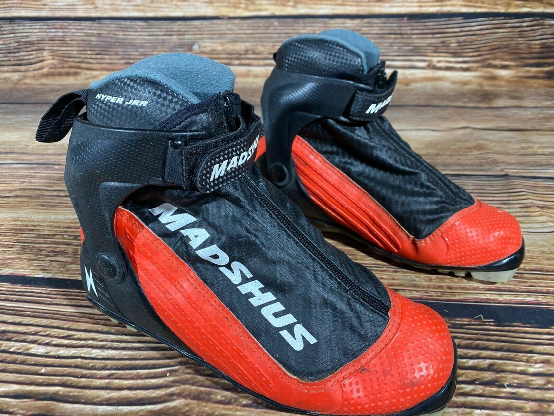 Madshus Hyper JRR Combi Cross Country Ski Boots Size EU38 US5.5 NNN Binding 2692