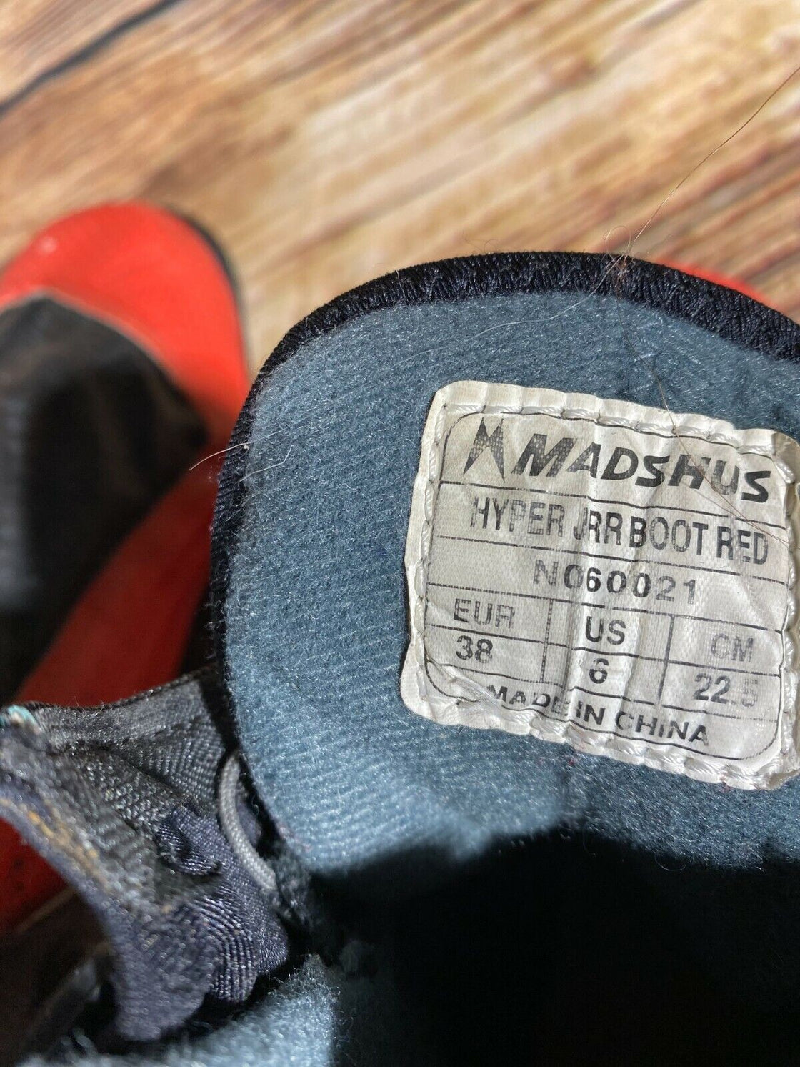 Madshus Hyper JRR Combi Cross Country Ski Boots Size EU38 US5.5 NNN Binding 2692