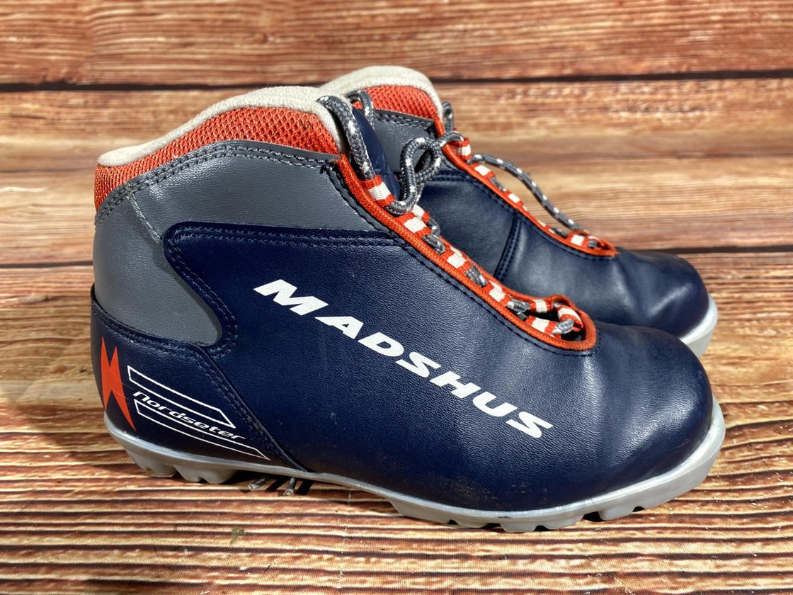 MADSHUS Nordseter Nordic Cross Country Ski Boots Size EU38 US5.5 NNN 2743