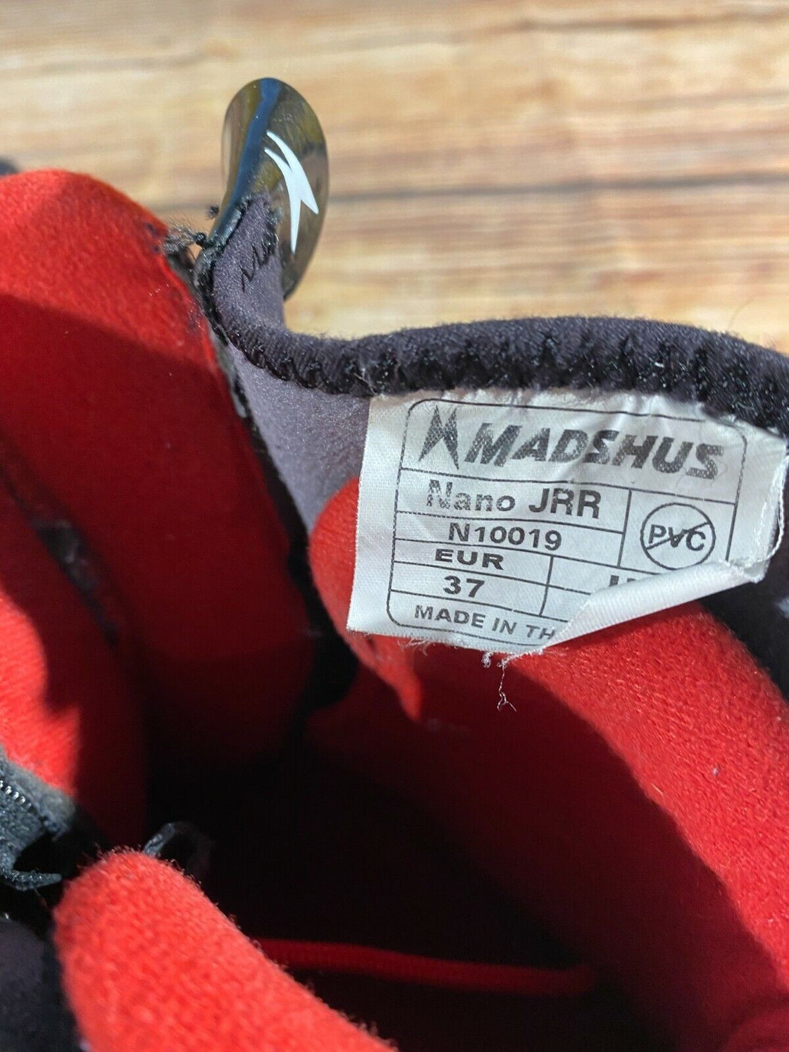 Madshus Nano JRR Nordic Cross Country Ski Boots Size EU37 US5 NNN 2736