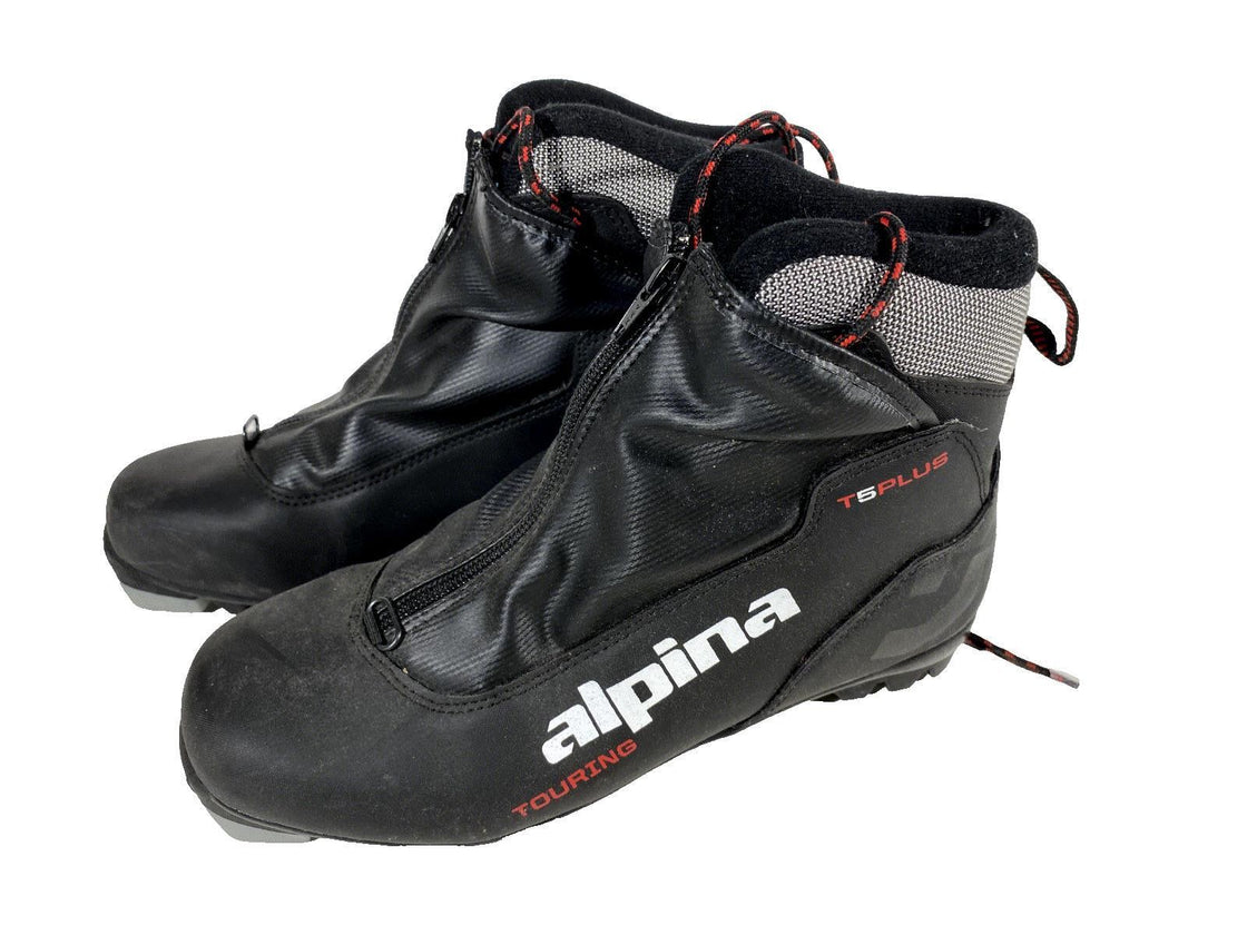 Alpina T5 Plus Nordic Cross Country Classic Ski Boots Size EU41 US8 for NNN 3090