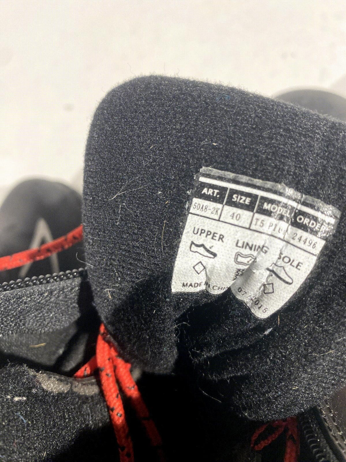 Alpina T5 Plus Nordic Cross Country Ski Boots Size EU40 US7.5 for NNN 3088