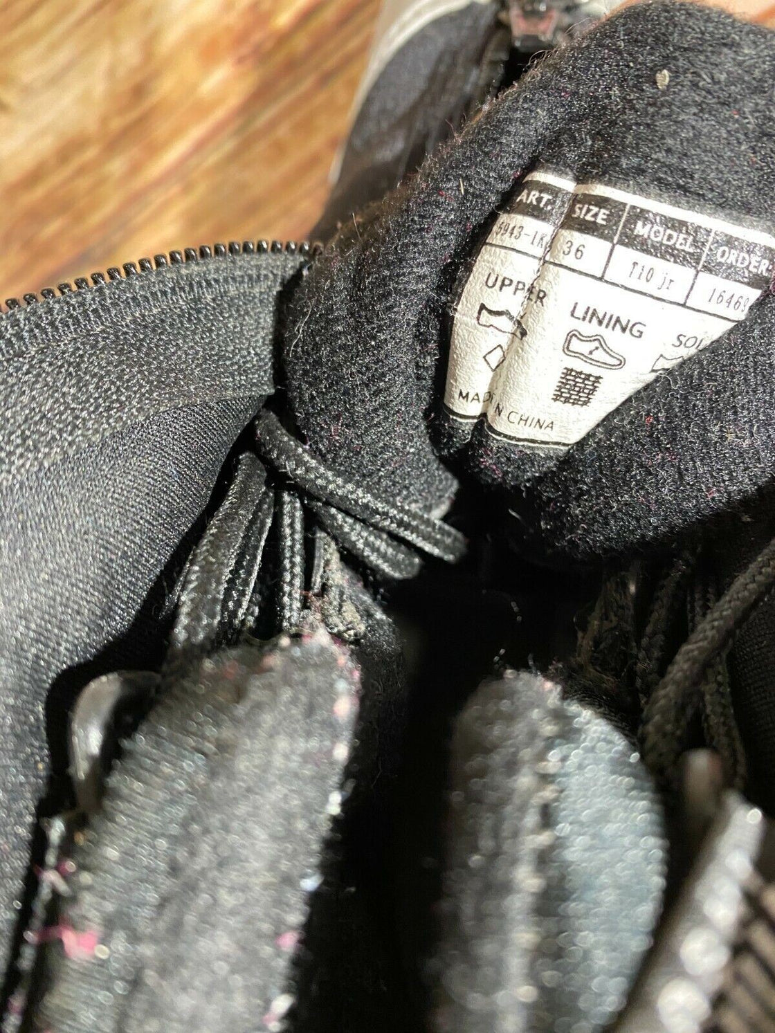 Alpina T10JR Nordic Cross Country Ski Boots Size EU36 US4.5 NNN 3171