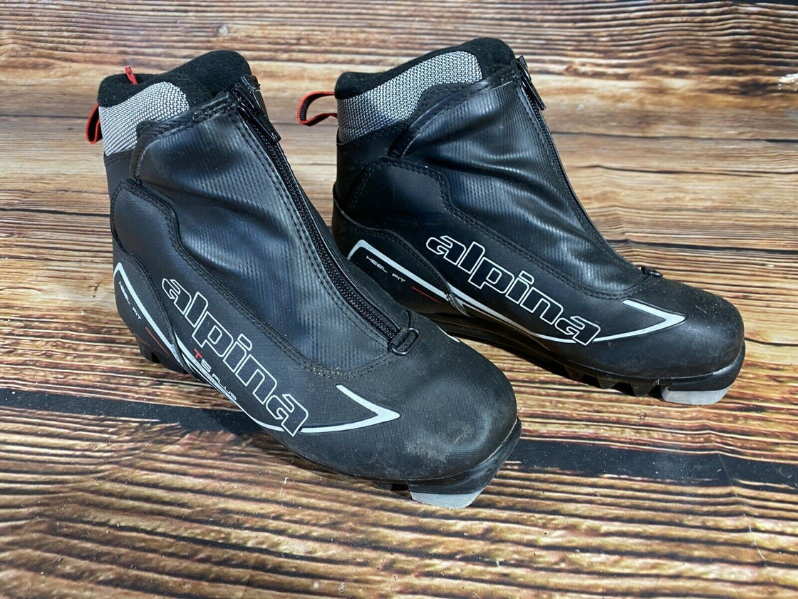 Alpina T5 Plus Nordic Cross Country Ski Boots Size EU36 US4.5 NNN 3153