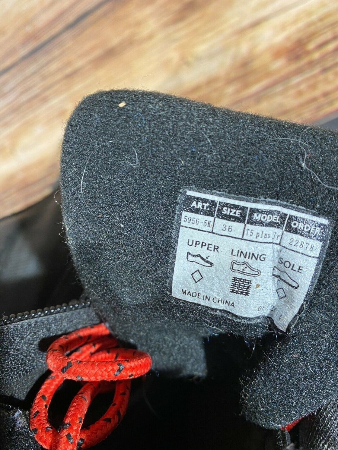 Alpina T5 Plus Nordic Cross Country Ski Boots Size EU36 US4.5 NNN 3153