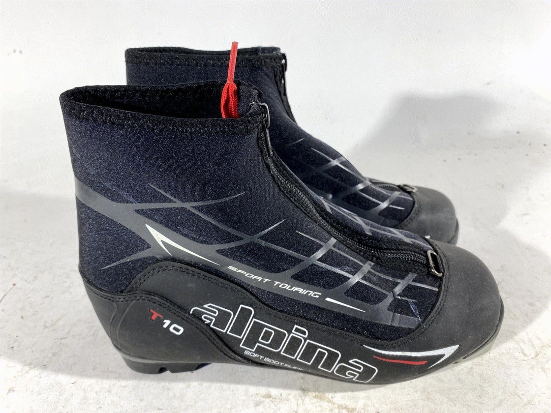 Alpina T10 Nordic Cross Country Classic Ski Boots Size EU37 US5.5 for NNN 229
