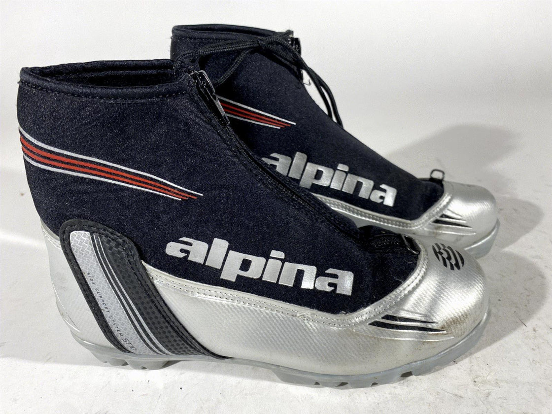 Alpina ST10 Nordic Cross Country Ski Boots Size EU37 US5.5 for NNN 795