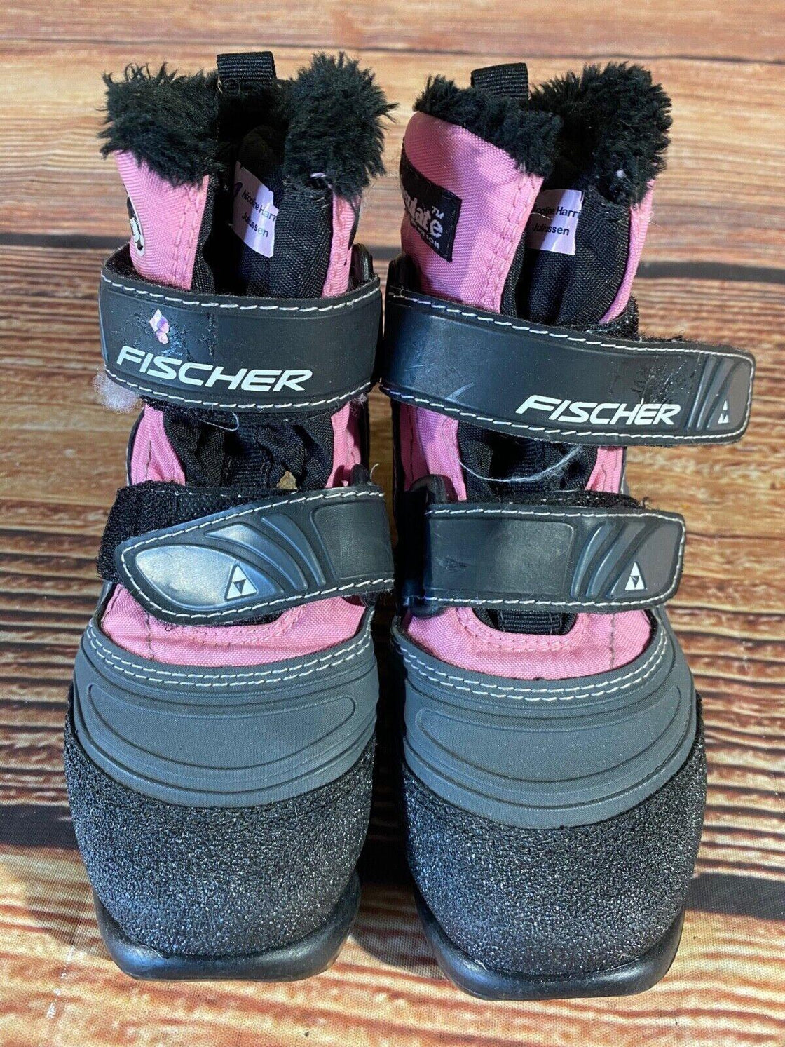 Fischer Snowstar Nordic Cross Country Ski Boots Kids Size EU30 US12 NNN F-642