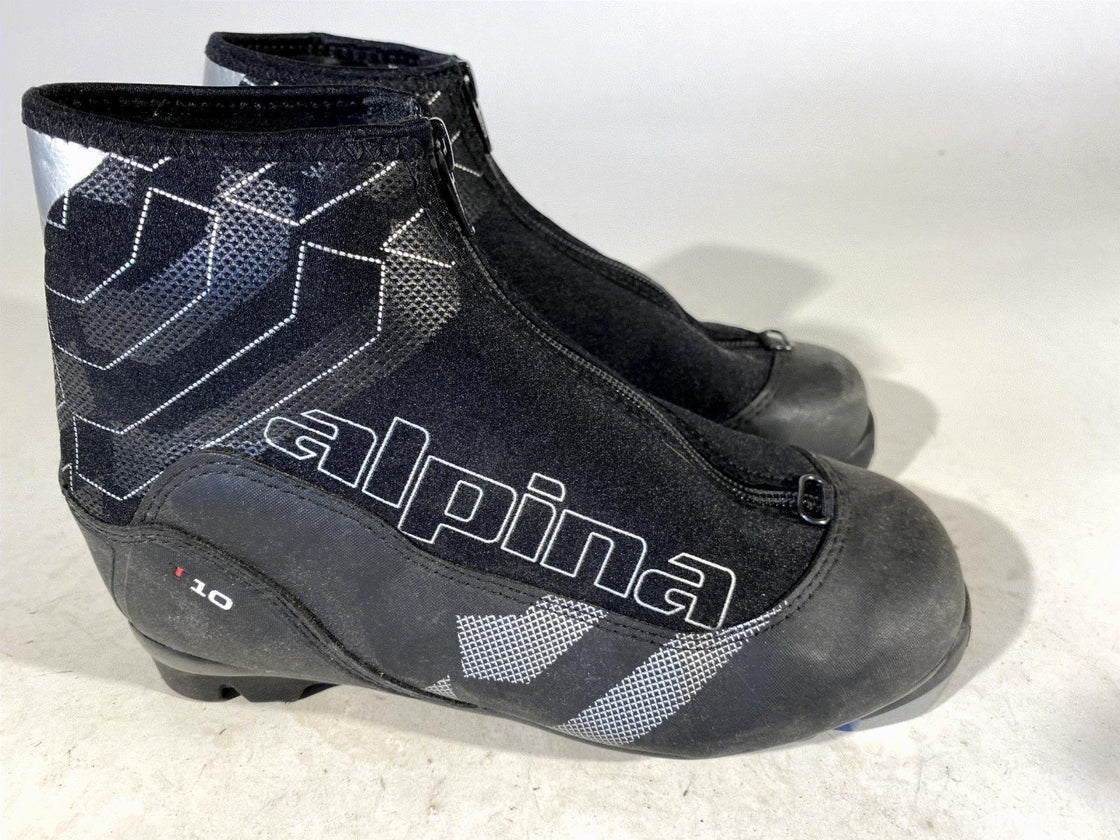 Alpina T10 Touring Classic Nordic Cross Country Ski Boots EU36 US4.5 NNN 2867