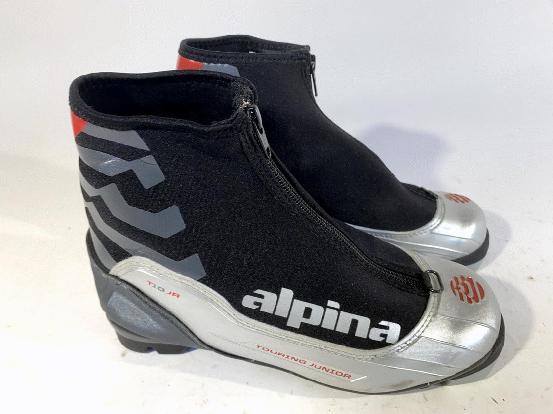 Alpina T10 jr Nordic Cross Country Classic Ski Boots Size EU36 US4.5 NNN 59