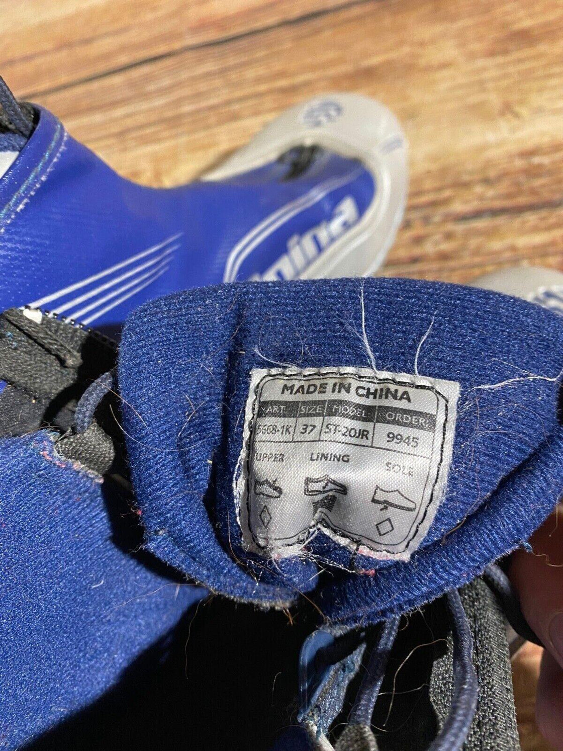 Alpina ST20jr Combi Nordic Cross Country Ski Boots Size EU37 US5.5 for NNN 2956