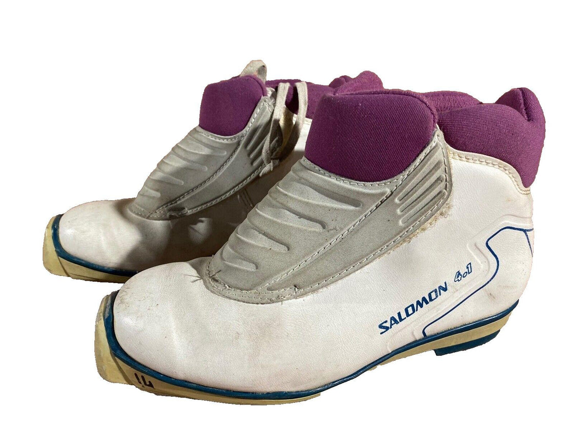 Salomon 4.1 Nordic Cross Country Ski Boots Size EU37 US5.5 SNS Profil 2411