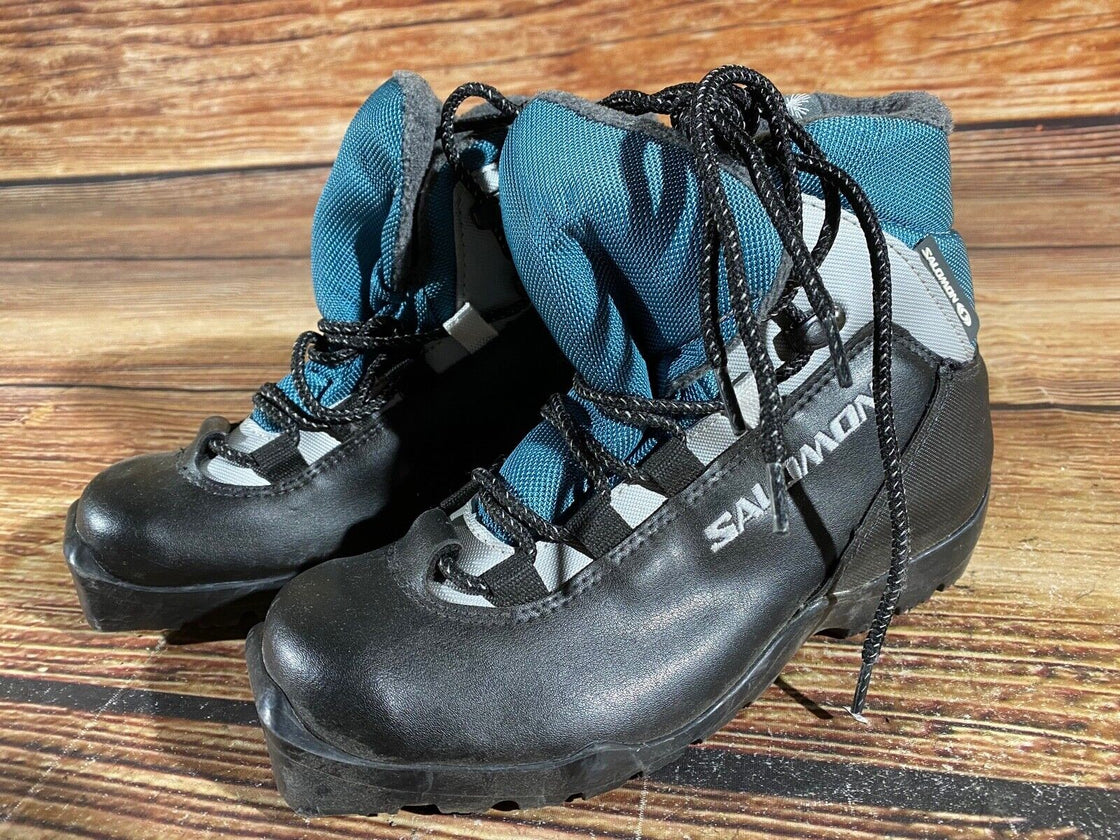 Salomon Nordic Cross Country Ski Boots Size EU37 US5.5 for SNS Profil 2292