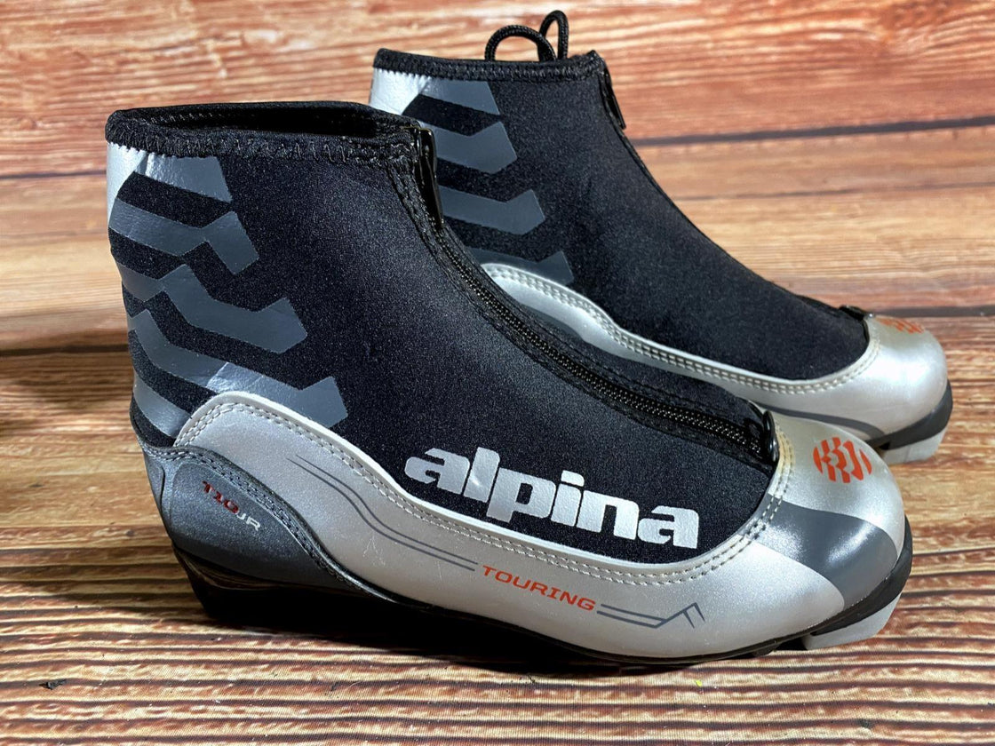 Alpina T10 Nordic Cross Country Ski Boots Size EU36 US4.5 for NNN 693