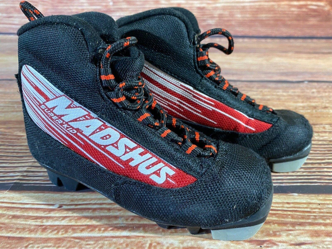 Madshus Super Kids Nordic Cross Country Ski Boots Size EU27 US9.5 NNN M300