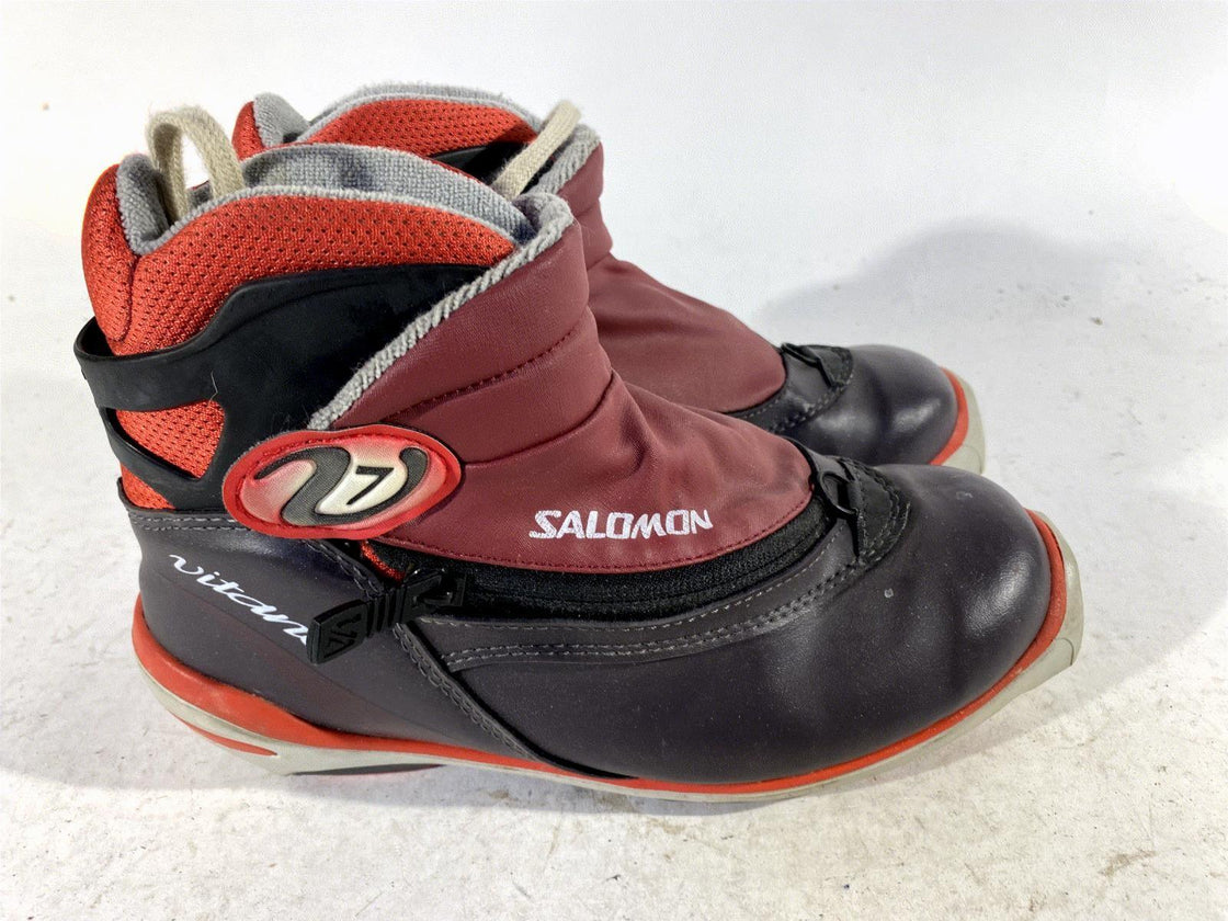 Salomon Classic Nordic Cross Country Ski Boots Size EU39 US5.5 SNS Profil 309