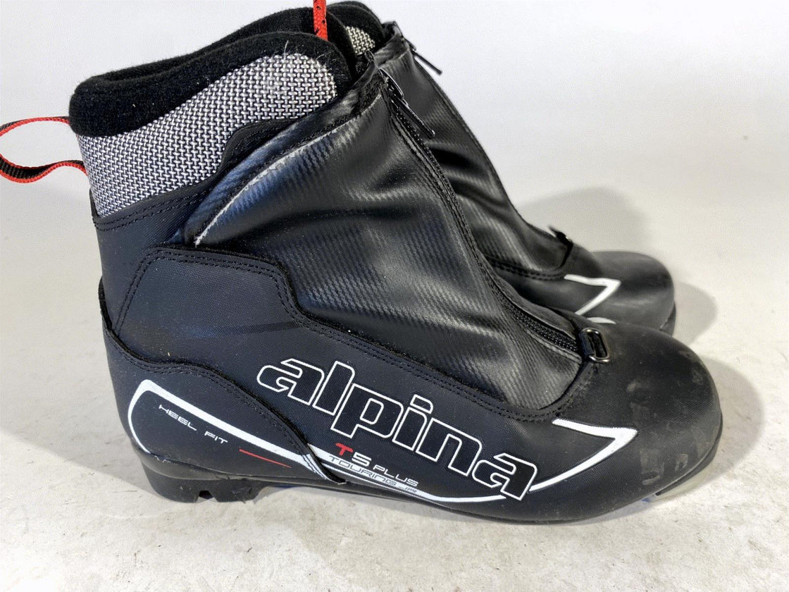 Alpina T5Plus Nordic Cross Country Ski Boots Size EU36 US4.5 for NNN 829