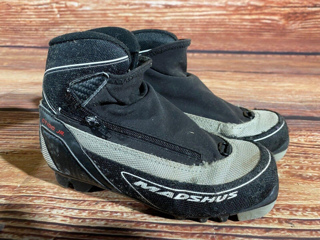 Madshus CT100jr Kids Nordic Cross Country Ski Boots Size EU34 US2 NNN M302