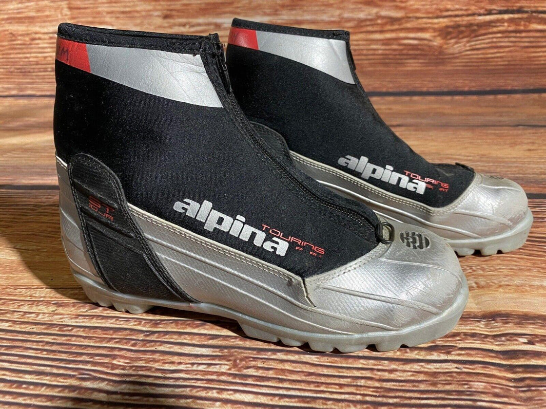 Alpina ST10jr Nordic Cross Country Ski Boots Size EU37 US5.5 for NNN 2945