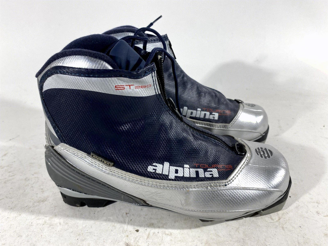Alpina ST28G Nordic Cross Country Ski Boots Size EU37 US5.5 for NNN 189
