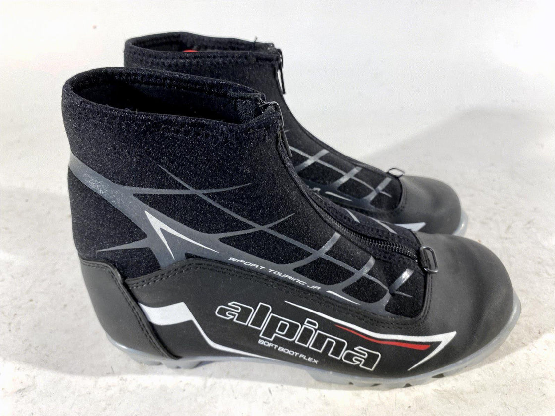 Alpina Sport JR Nordic Cross Country Classic Ski Boots Size EU36 US4.5 NNN 284