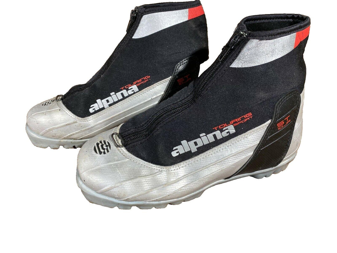 Alpina ST10JR Cross Country Ski Boots Classic Size EU37 US5 NNN Rottefella 3095