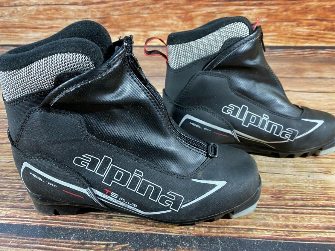 Alpina T5 Plus Nordic Cross Country Ski Boots Size EU35 US3.5 for NNN 1068