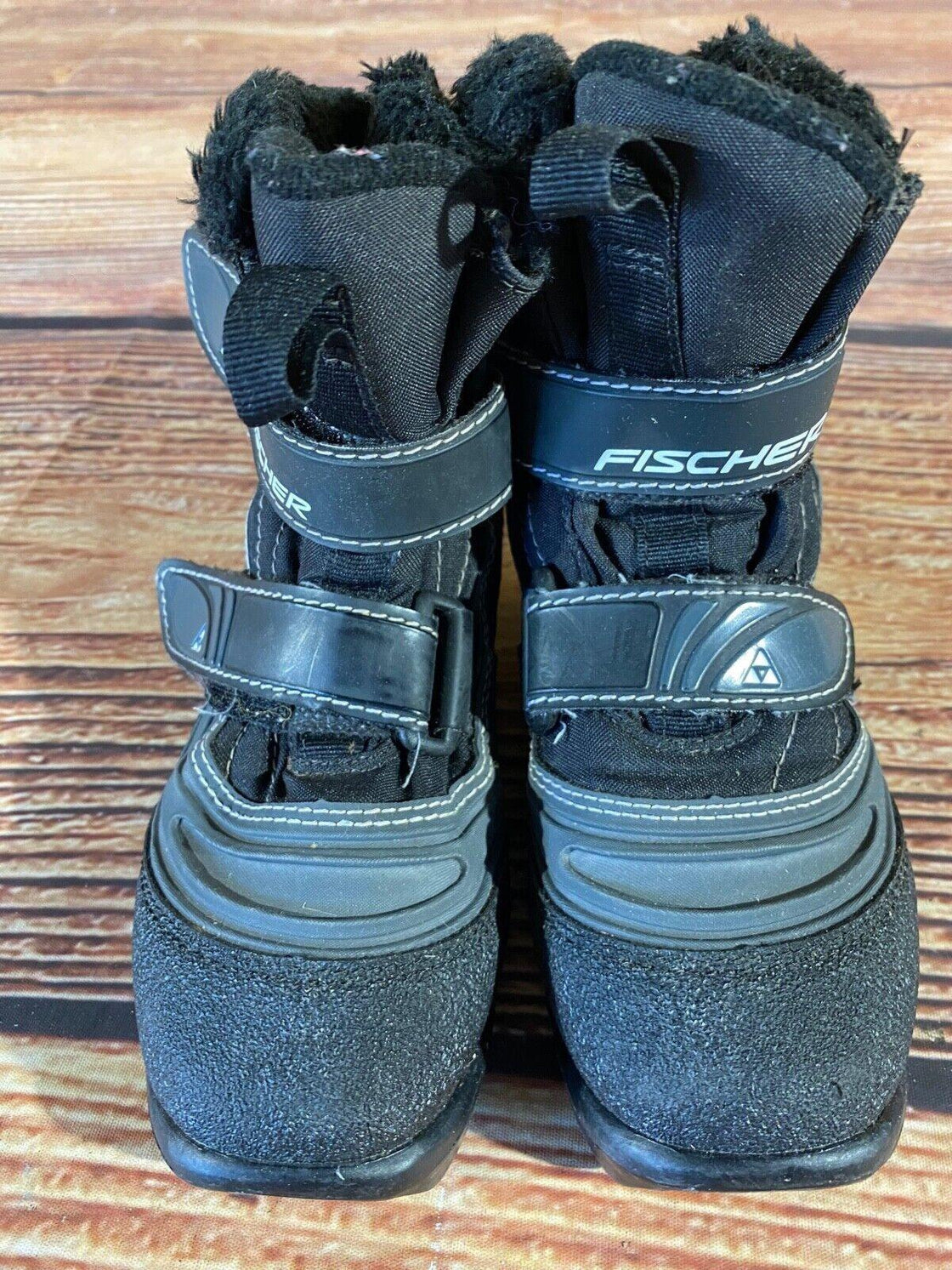 Fischer Snowstar Nordic Cross Country Ski Boots Kids Size EU32 US1.5 NNN F-644