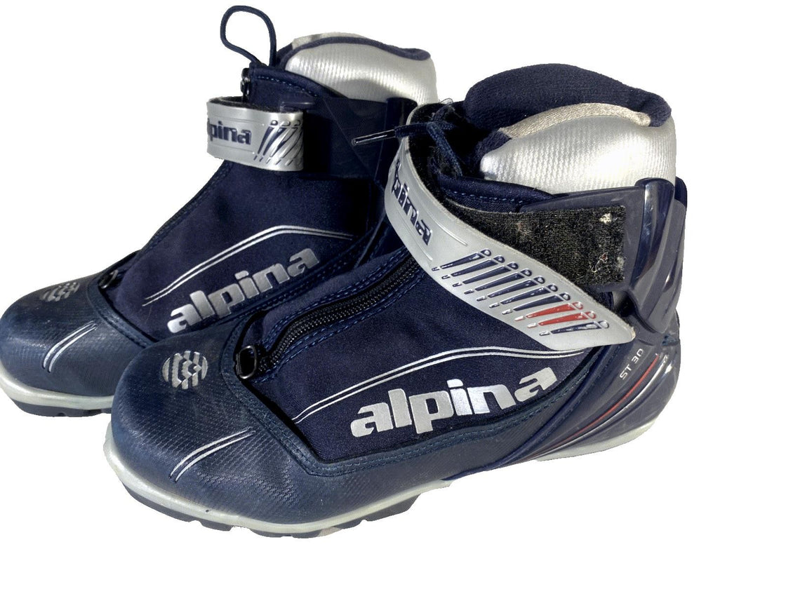 Alpina ST30 Touring Nordic Cross Country Ski Boots Size EU38 US6 for NNN 2884