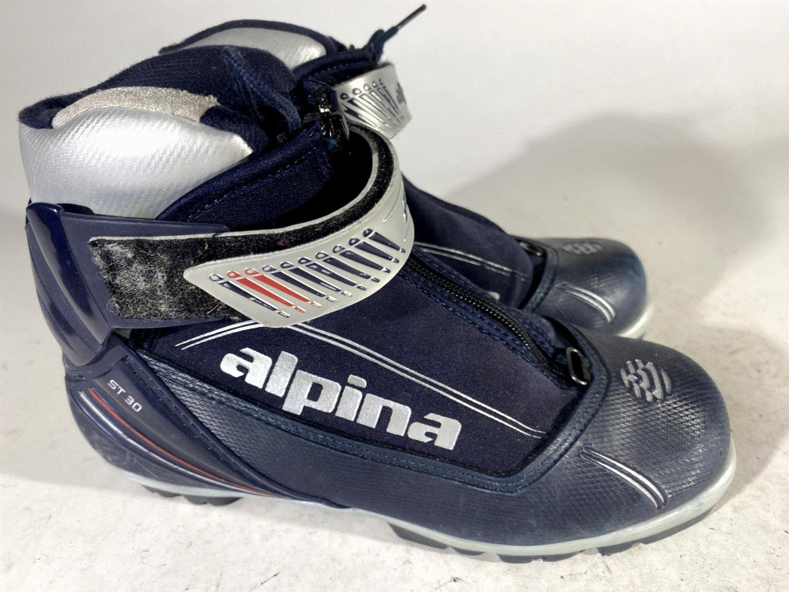 Alpina ST30 Touring Nordic Cross Country Ski Boots Size EU38 US6 for NNN 2884