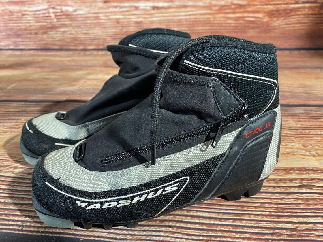 Madshus CT100jr Kids Nordic Cross Country Ski Boots Size EU32 US13 NNN M285