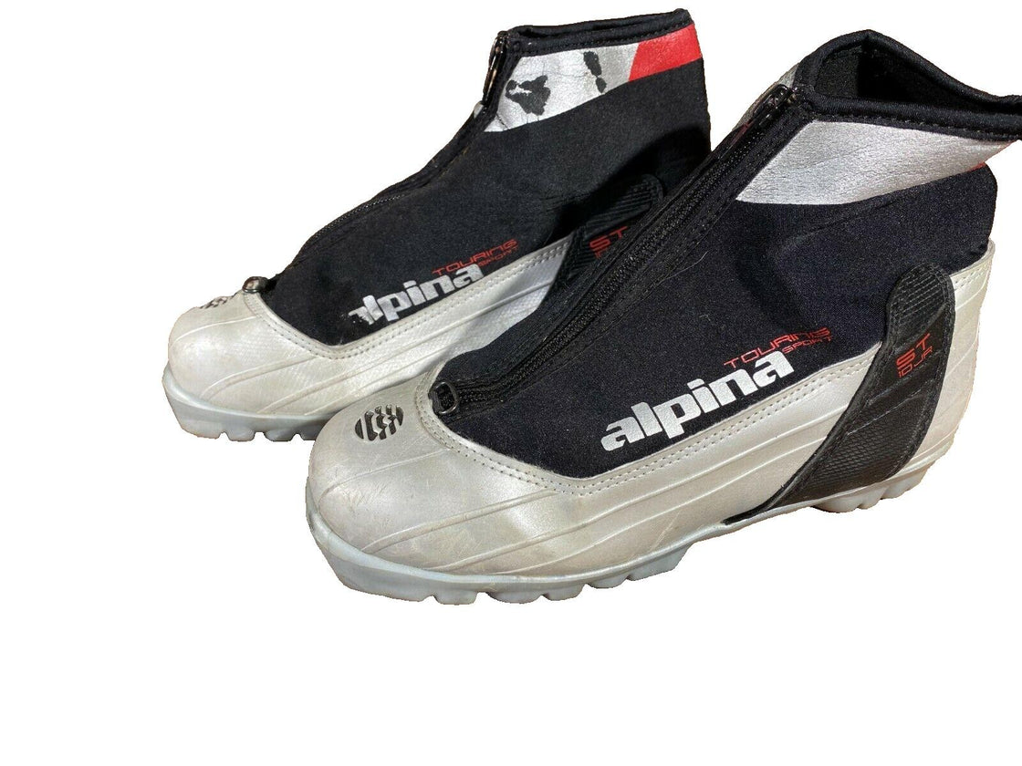 Alpina ST10 JR Nordic Cross Country Ski Boots Size EU37 US5.5 for NNN 2834