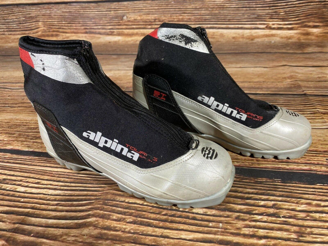 Alpina ST10 JR Nordic Cross Country Ski Boots Size EU37 US5.5 for NNN 2834