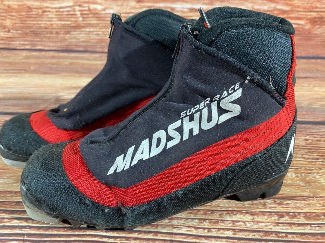 Madshus Super Race Kids Nordic Cross Country Ski Boots Size EU35 US3.5 NNN M330