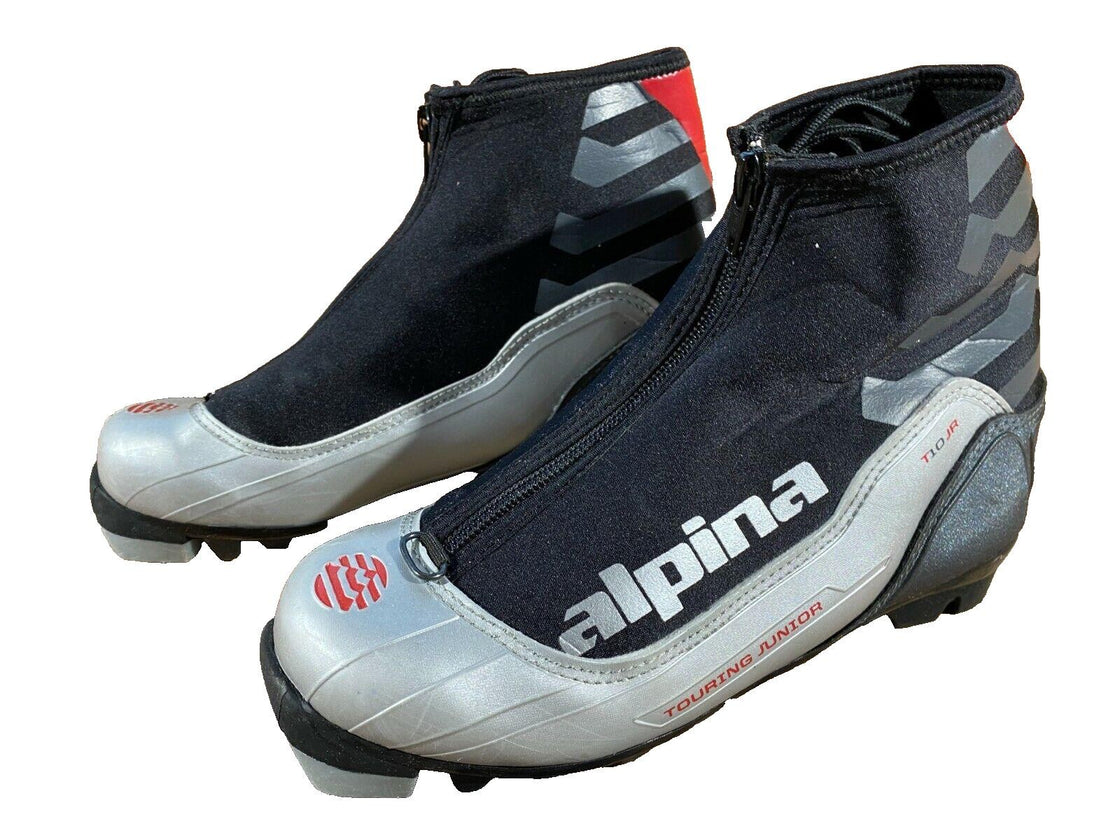 Alpina T10 Jr Touring Nordic Cross Country Ski Boots Size EU36 US4.5 for NNN 938