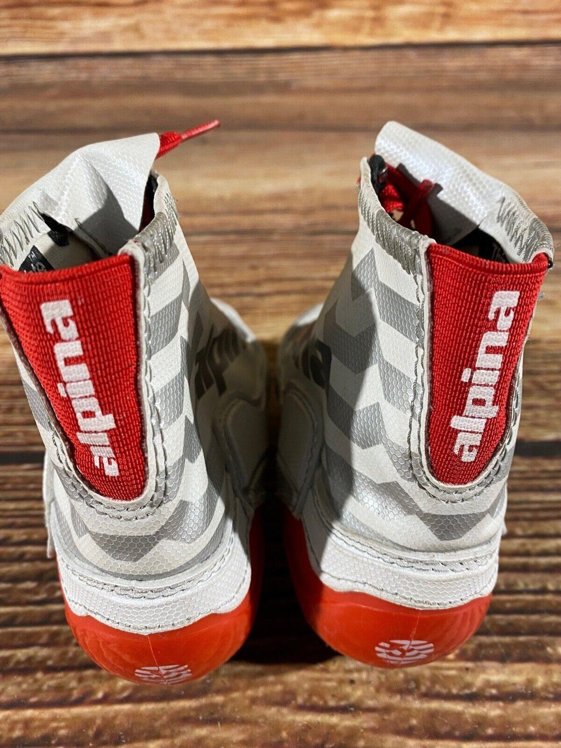 Alpina RCL Jr Kids Nordic Cross Country Ski Boots Size EU27 US9.5 NNN A-667