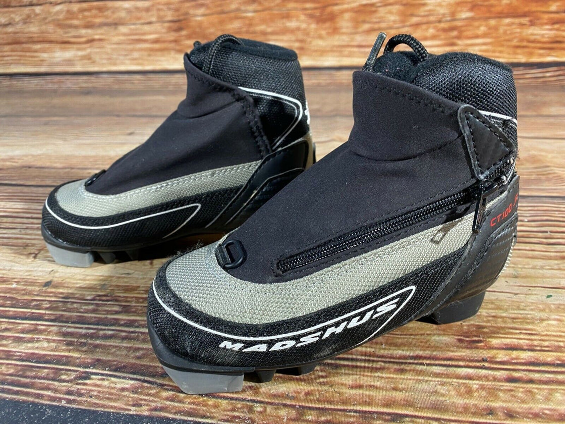 Madshus CT100 Jr Cross Country Ski Boots Size EU25 for NNN M-149