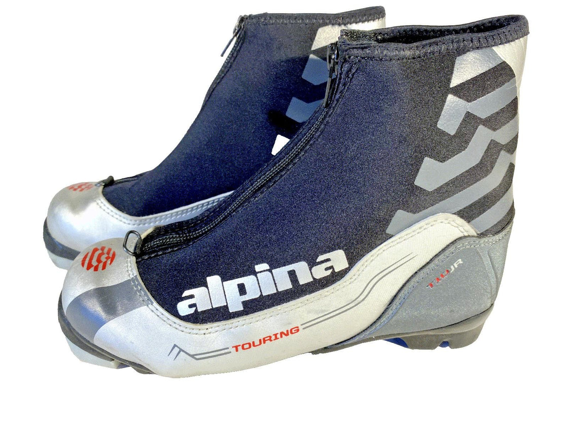 Alpina T10 Touring Classic Nordic Cross Country Ski Boots EU36 US4.5 NNN 804